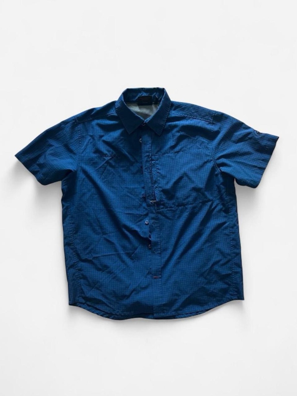 Mammut Blue patterned button down
